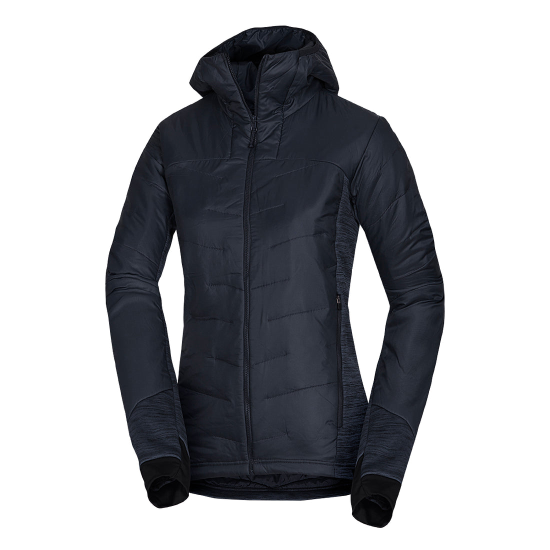 BU-6036OR women's hybrid active trekking jacket with PrimaLoft AUBRIE