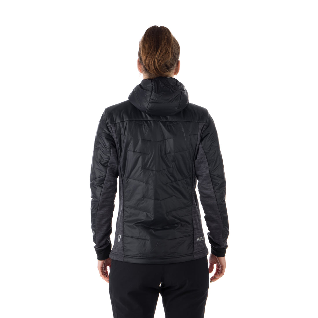 BU-6036OR women's hybrid active trekking jacket with PrimaLoft AUBRIE