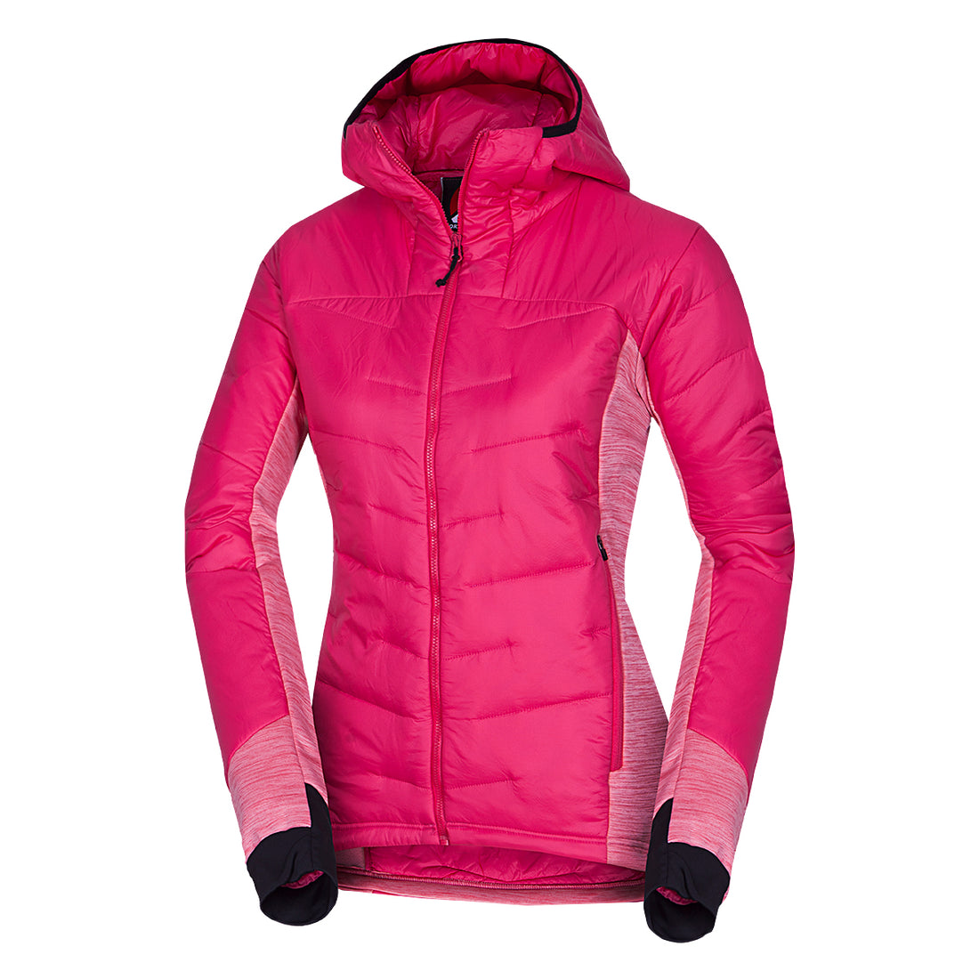 BU-6036OR women's hybrid active trekking jacket with PrimaLoft AUBRIE