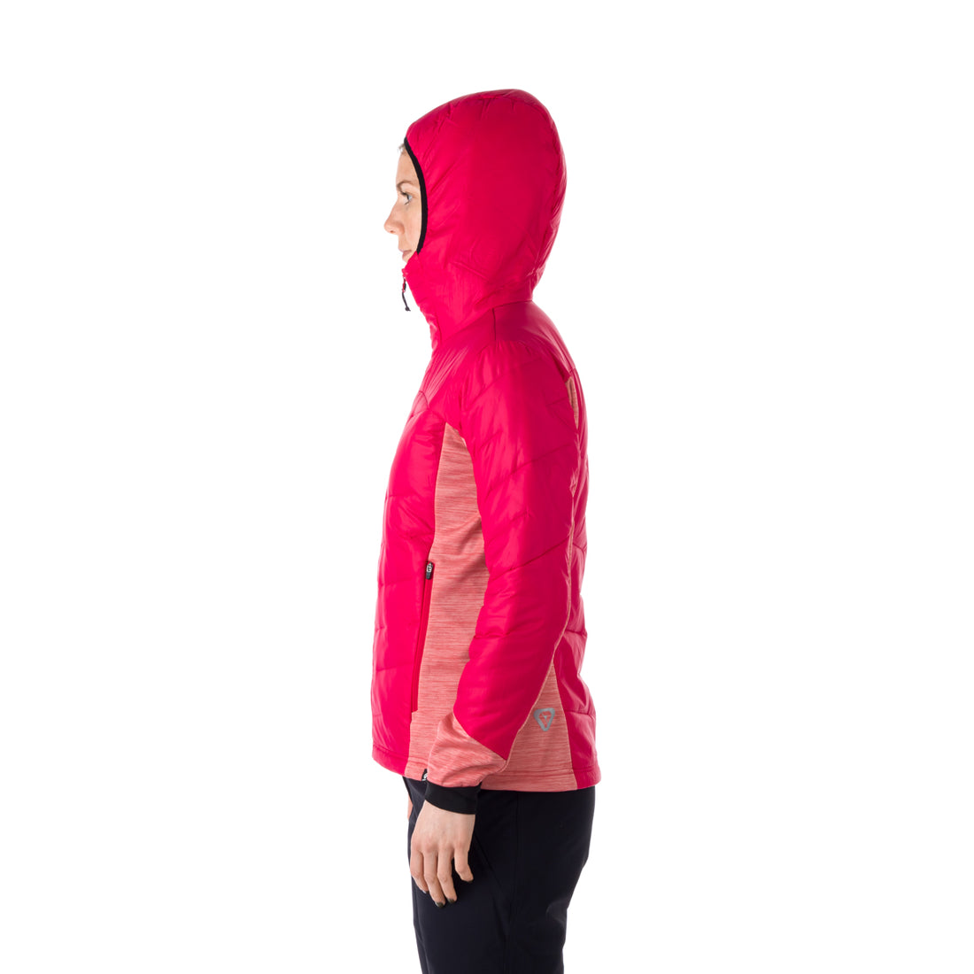 BU-6036OR women's hybrid active trekking jacket with PrimaLoft AUBRIE