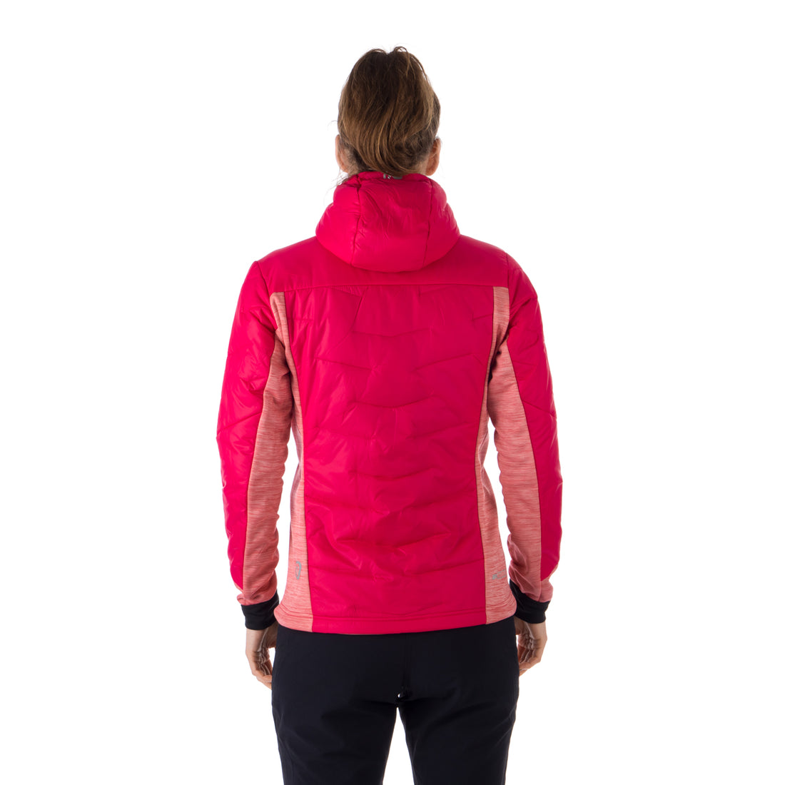 BU-6036OR women's hybrid active trekking jacket with PrimaLoft AUBRIE