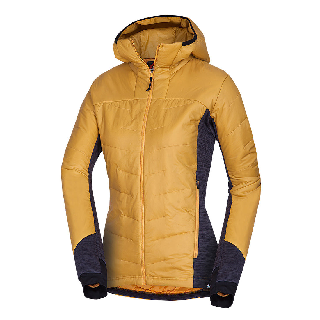 BU-6036OR women's hybrid active trekking jacket with PrimaLoft AUBRIE