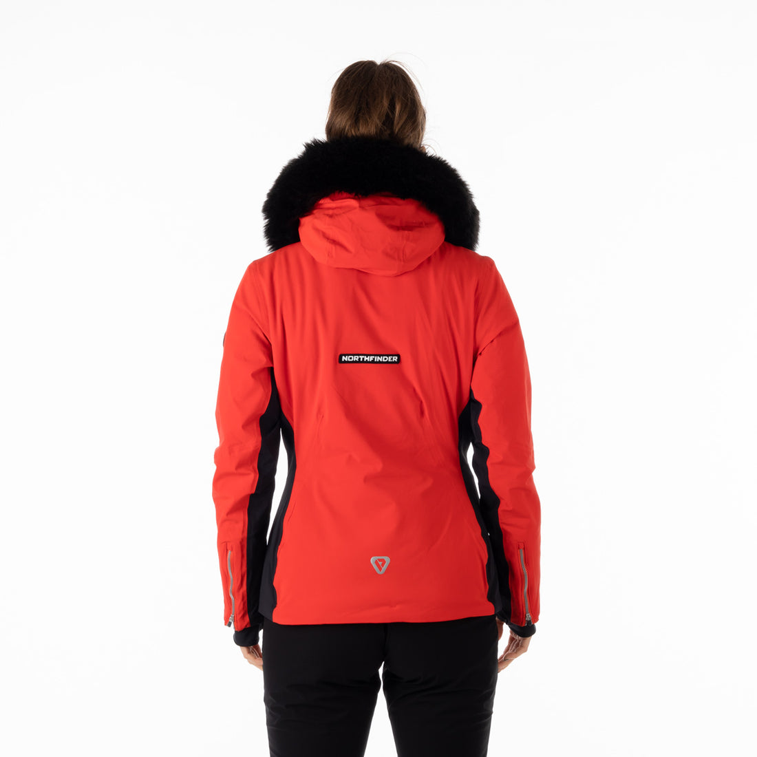 BU-6042SNW women's ski technical insulated jacket fully featured PrimaLoft BLANCHE