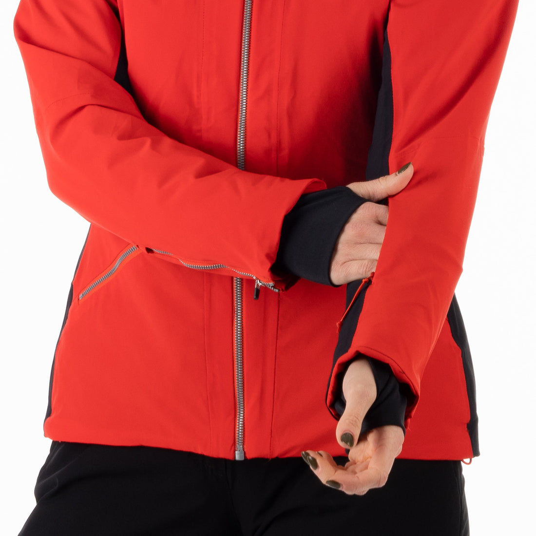 BU-6042SNW women's ski technical insulated jacket fully featured PrimaLoft BLANCHE