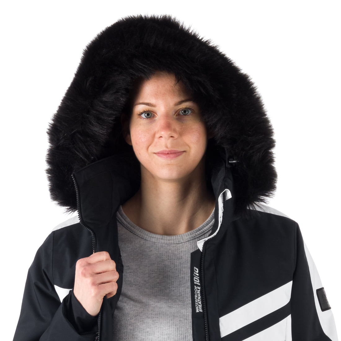 BU-6044SNW women's ski trendy comfort jacket insulated  BRANDI