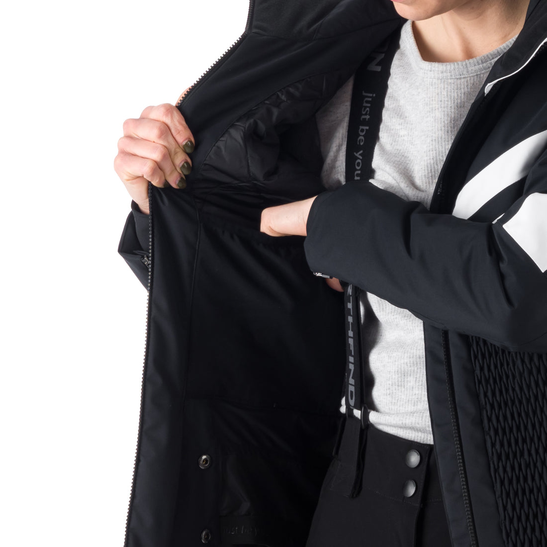 BU-6044SNW women's ski trendy comfort jacket insulated  BRANDI