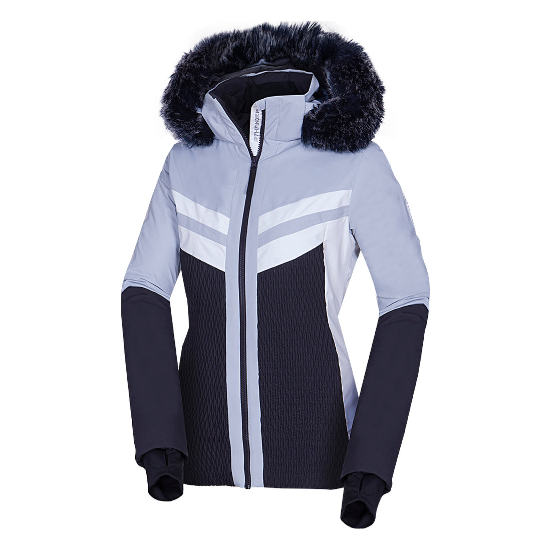 BU-6044SNW women's ski trendy comfort jacket insulated  BRANDI