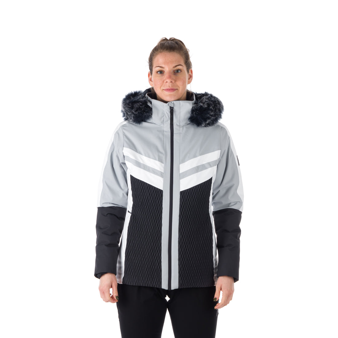 BU-6044SNW women's ski trendy comfort jacket insulated  BRANDI