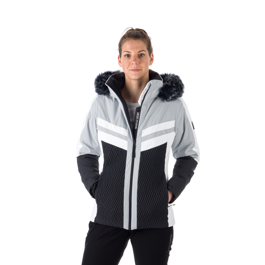 BU-6044SNW women's ski trendy comfort jacket insulated  BRANDI