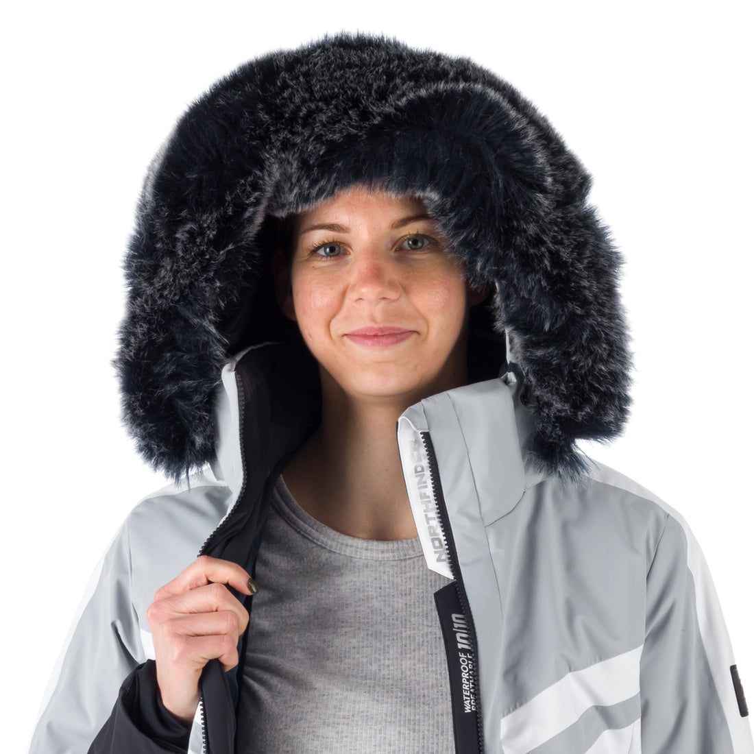 BU-6044SNW women's ski trendy comfort jacket insulated  BRANDI