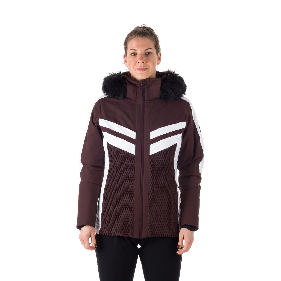 BU-6044SNW women's ski trendy comfort jacket insulated  BRANDI