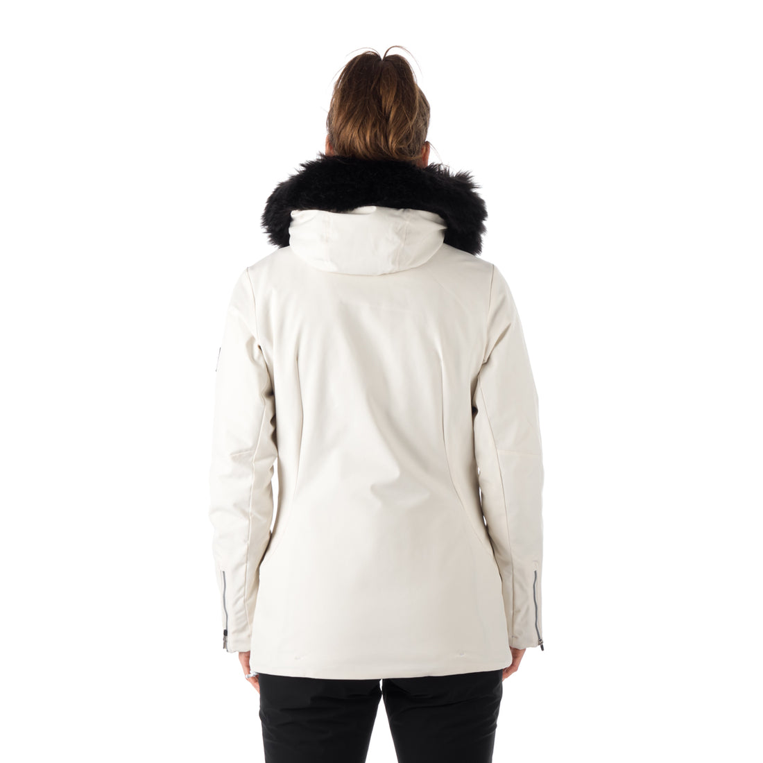 BU-6046SNW women's ski trendy elegant prolonged jacket BRINLEY