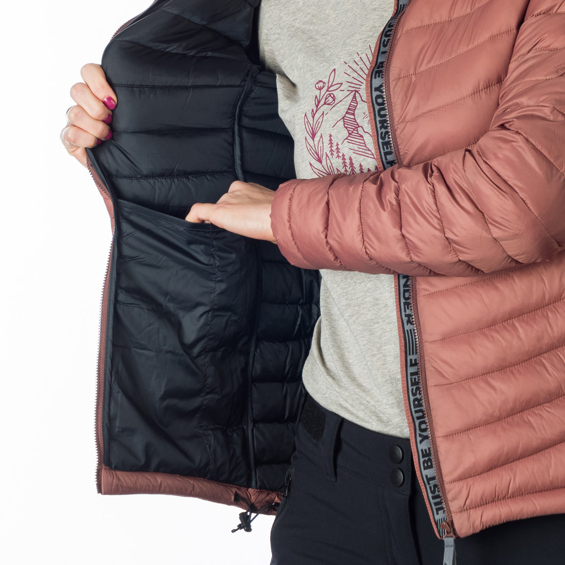 BU-6065SP women's sport lightweight like down elegant jacket CORNELIA
