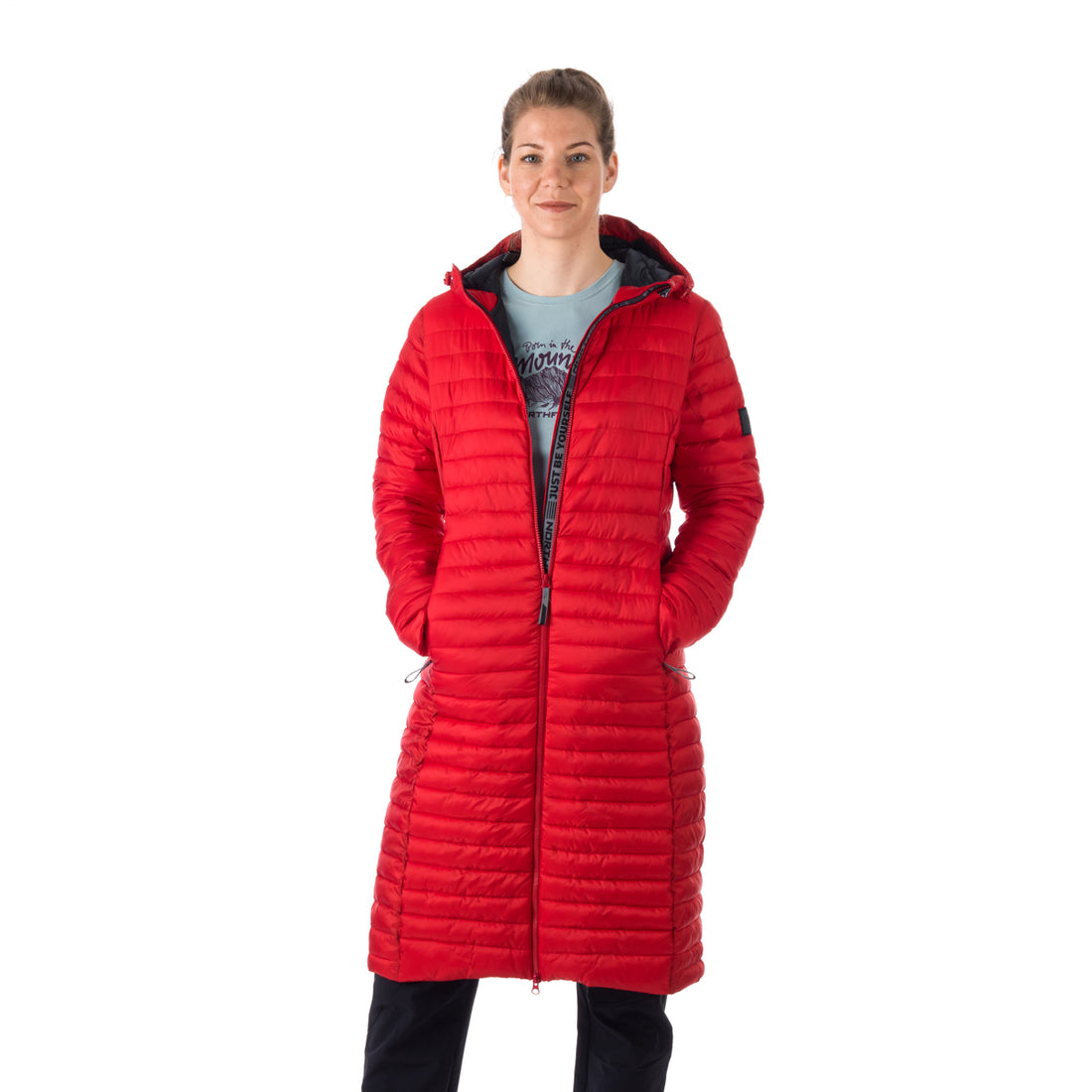 BU-6066SP women's sport like down jacket long style CUBA