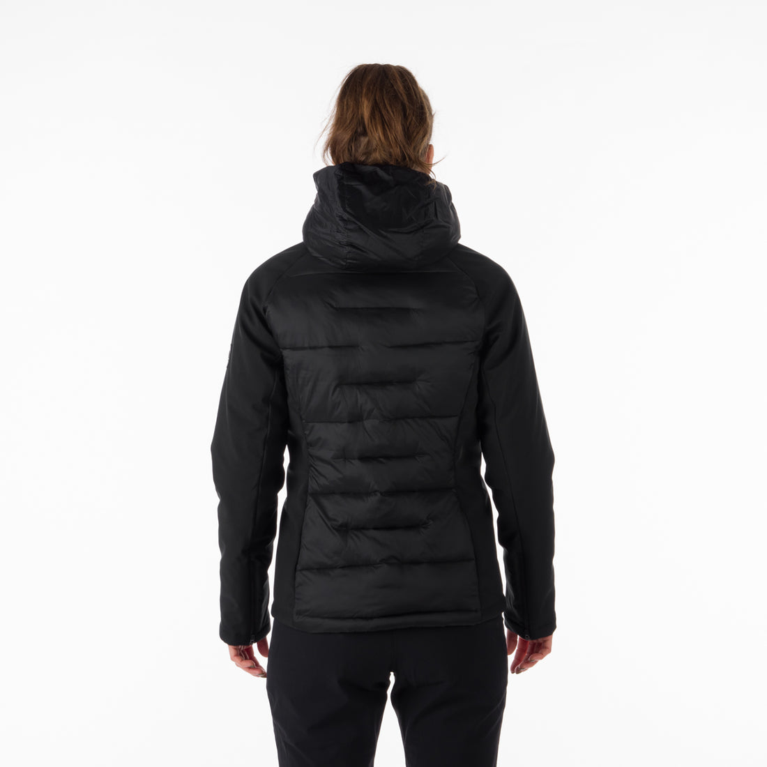BU-6067SP women's trendy insulated jacket combination with softshell DESIREE