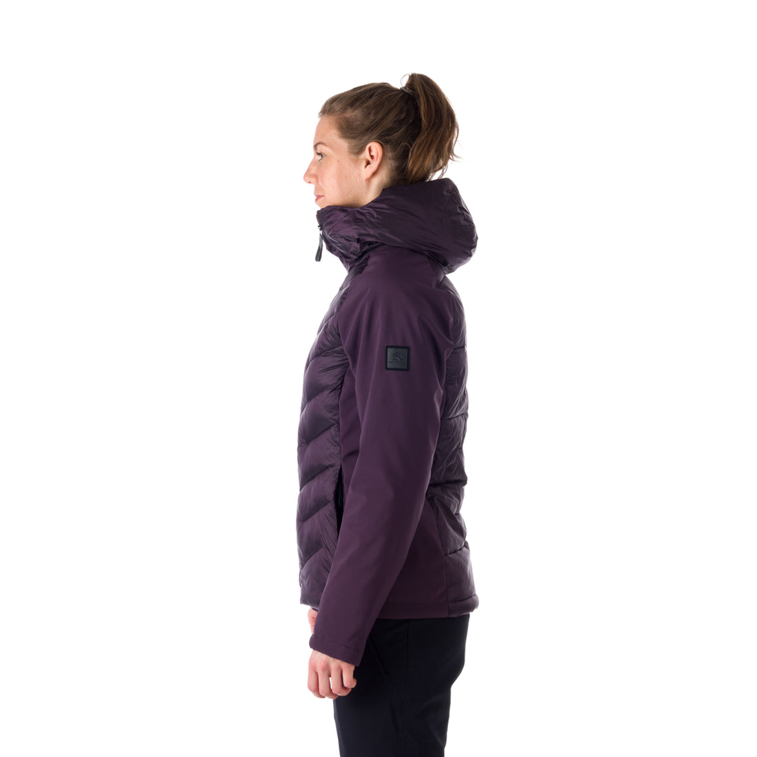 BU-6067SP women's trendy insulated jacket combination with softshell DESIREE
