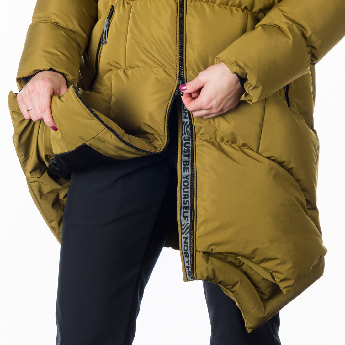 BU-6070SP women's sport insulated quilted jacket ALESSYA
