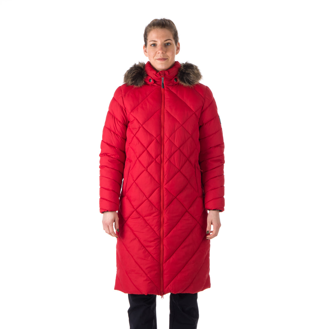 BU-6074SP women's casual like down jacket long style GINA