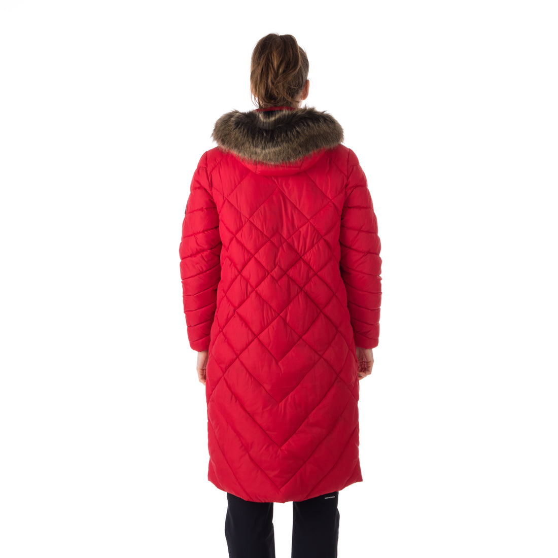BU-6074SP women's casual like down jacket long style GINA