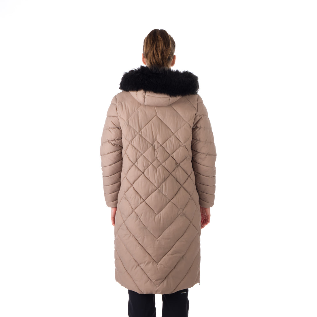 BU-6074SP women's casual like down jacket long style GINA