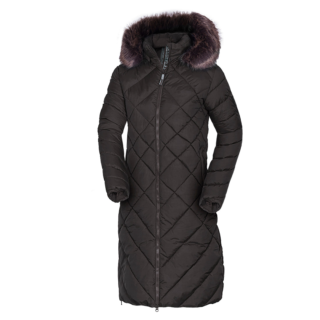 BU-6074SP women's casual like down jacket long style GINA