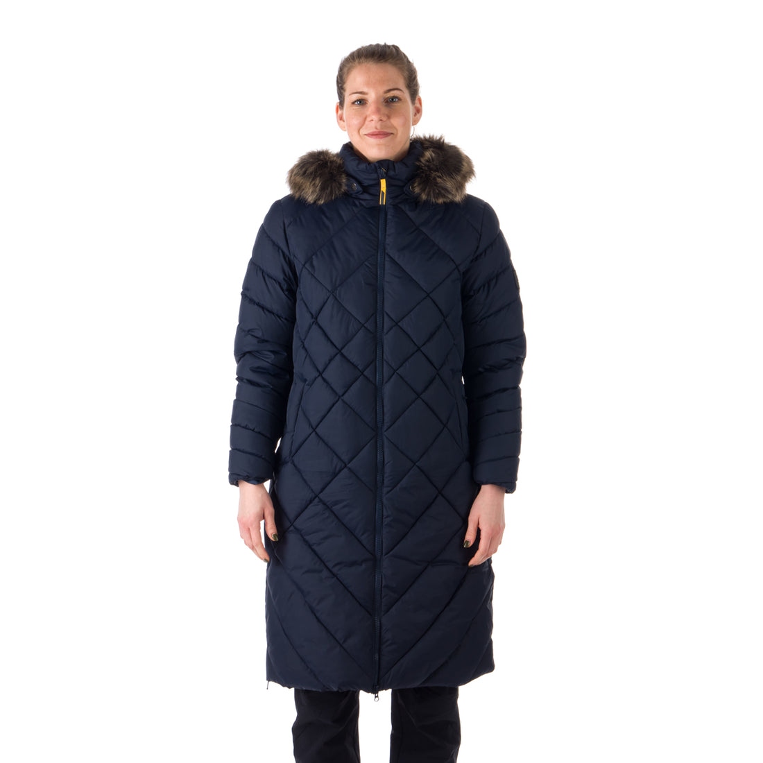 BU-6074SP women's casual like down jacket long style GINA