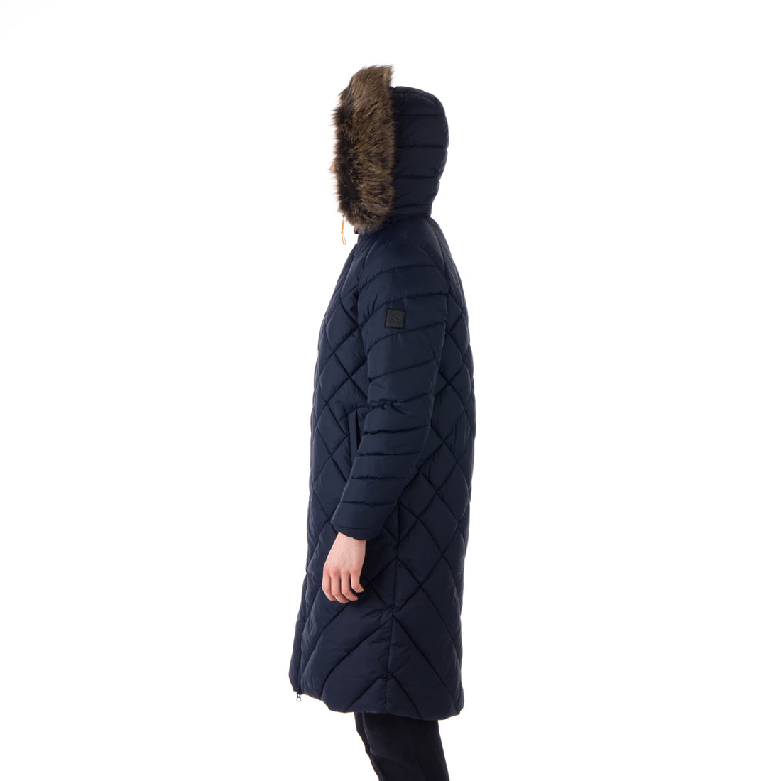BU-6074SP women's casual like down jacket long style GINA