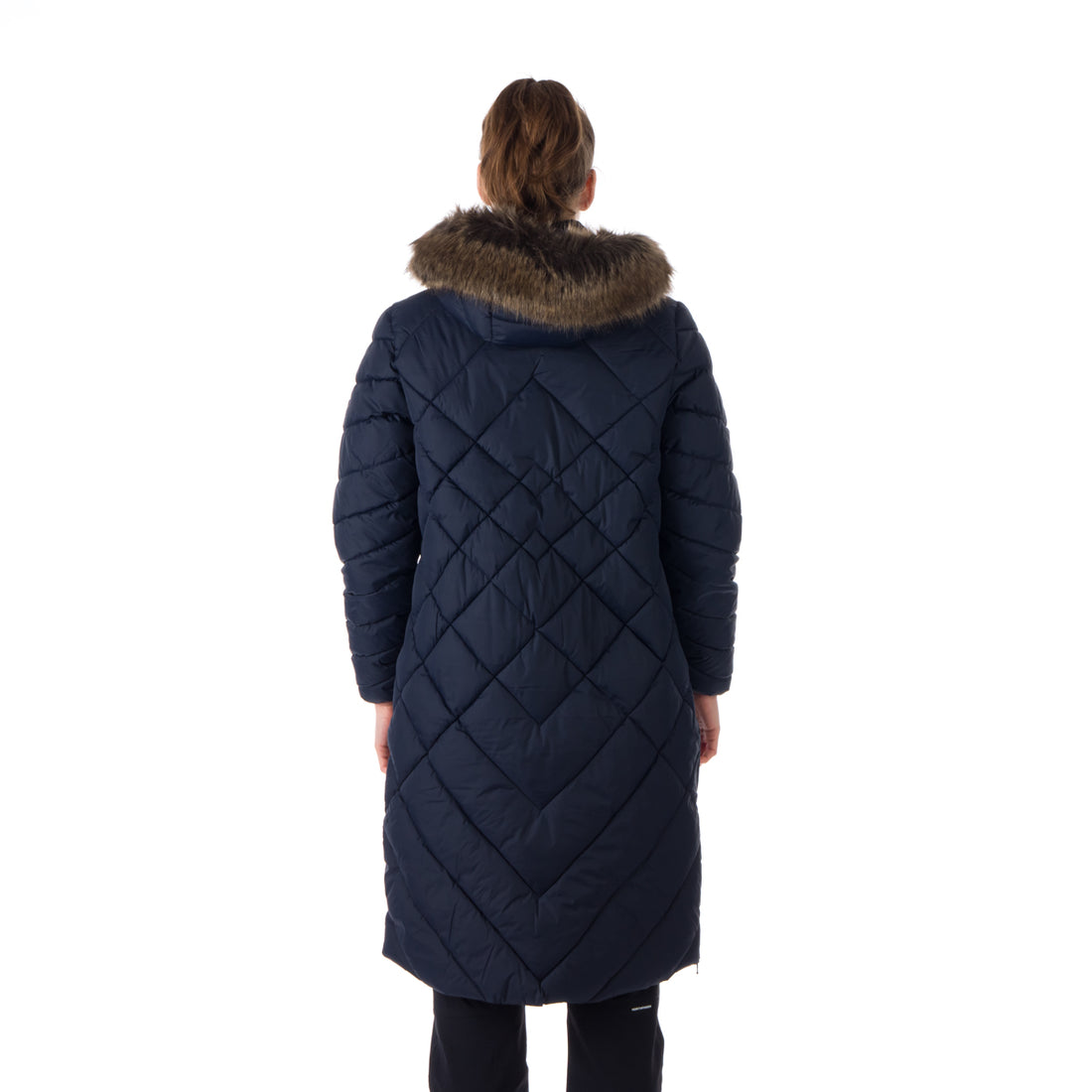 BU-6074SP women's casual like down jacket long style GINA