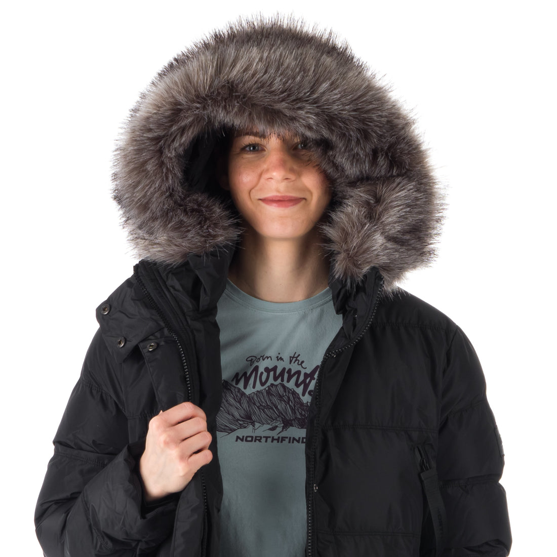 BU-6076SP women's casual trendy like down jacket HAANNA