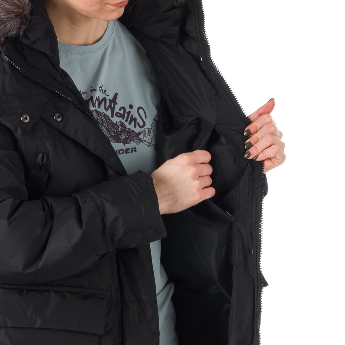 BU-6076SP women's casual trendy like down jacket HAANNA