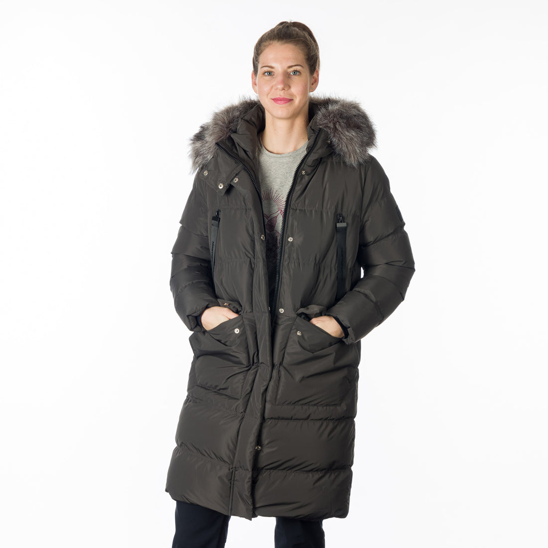 BU-6076SP women's casual trendy like down jacket HAANNA