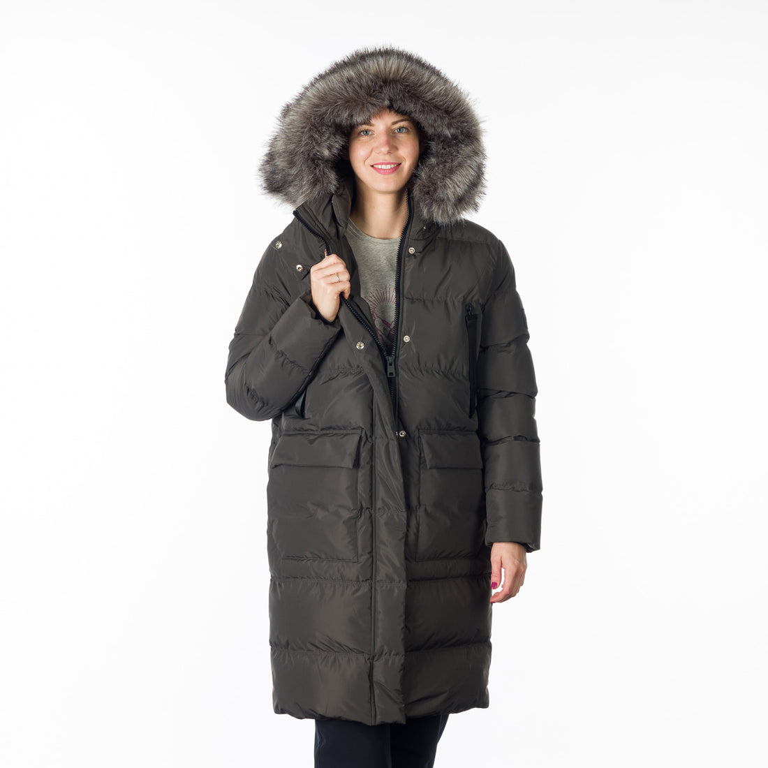 BU-6076SP women's casual trendy like down jacket HAANNA