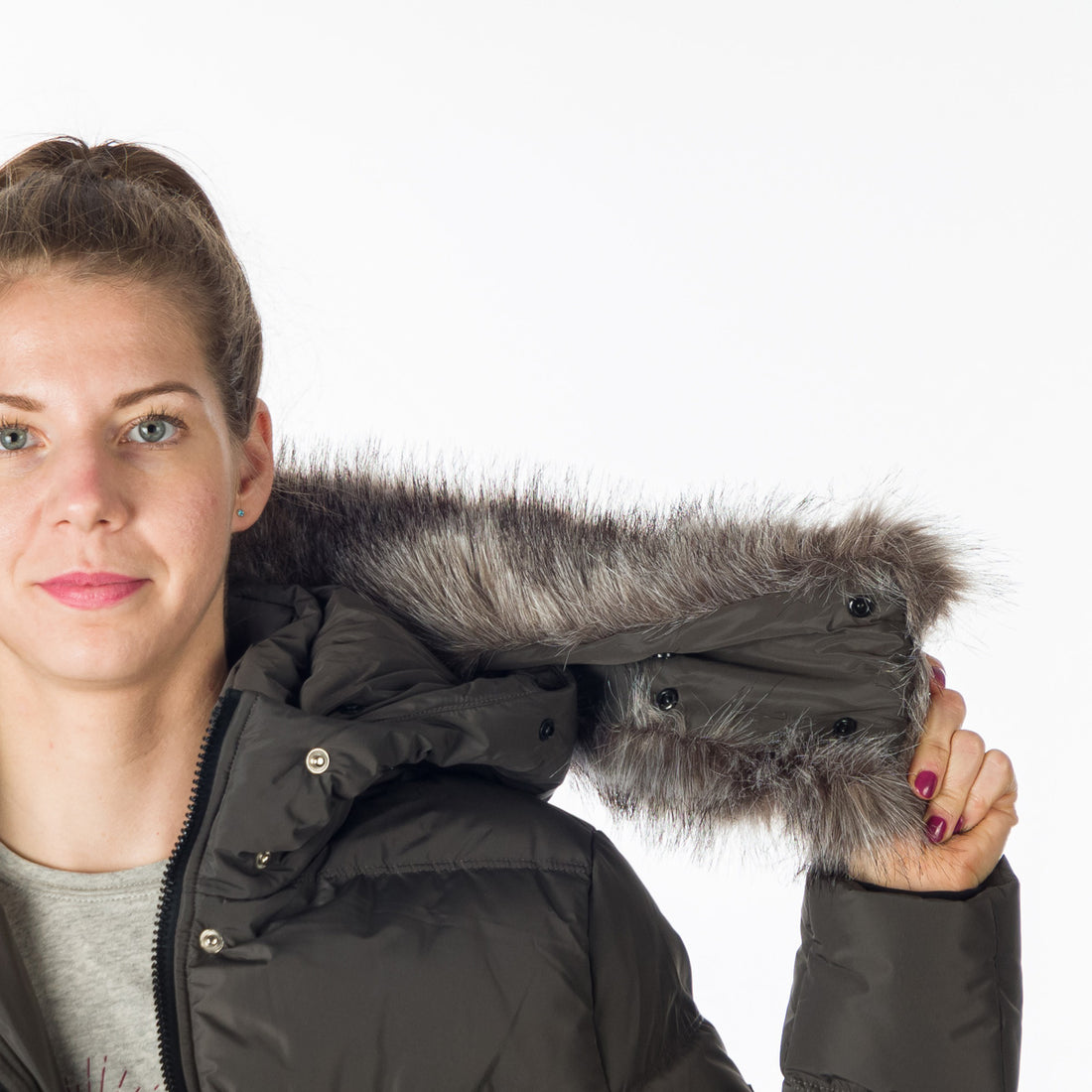 BU-6076SP women's casual trendy like down jacket HAANNA