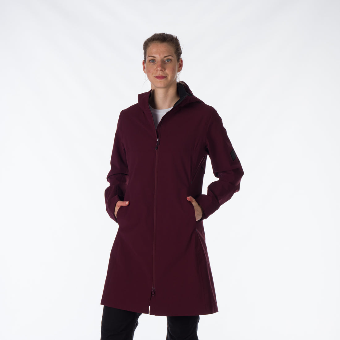 BU-6100OR women's outdoor waterproof mountain hardshell 3L coat JACQUELINE