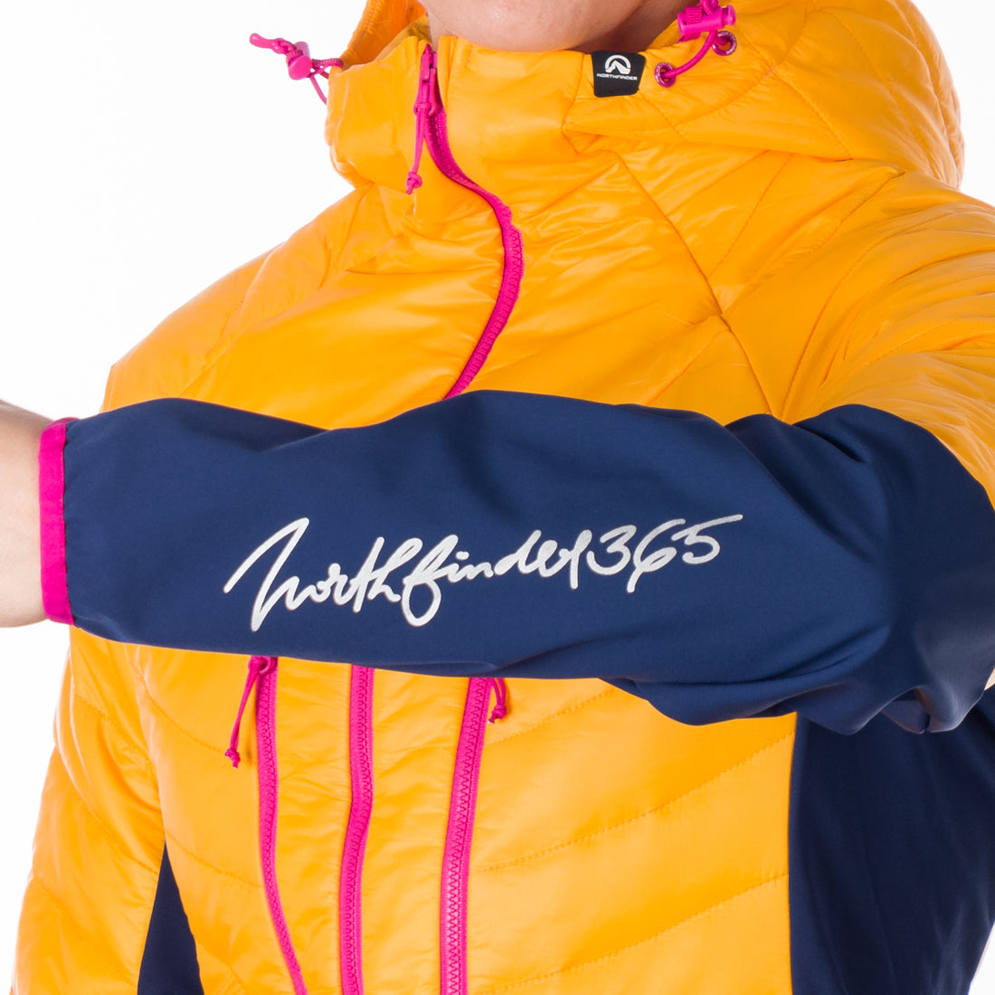 BU-6110SKP women's active ski-touring softshell hybrid jacket padded Primaloft Gold OPALENA