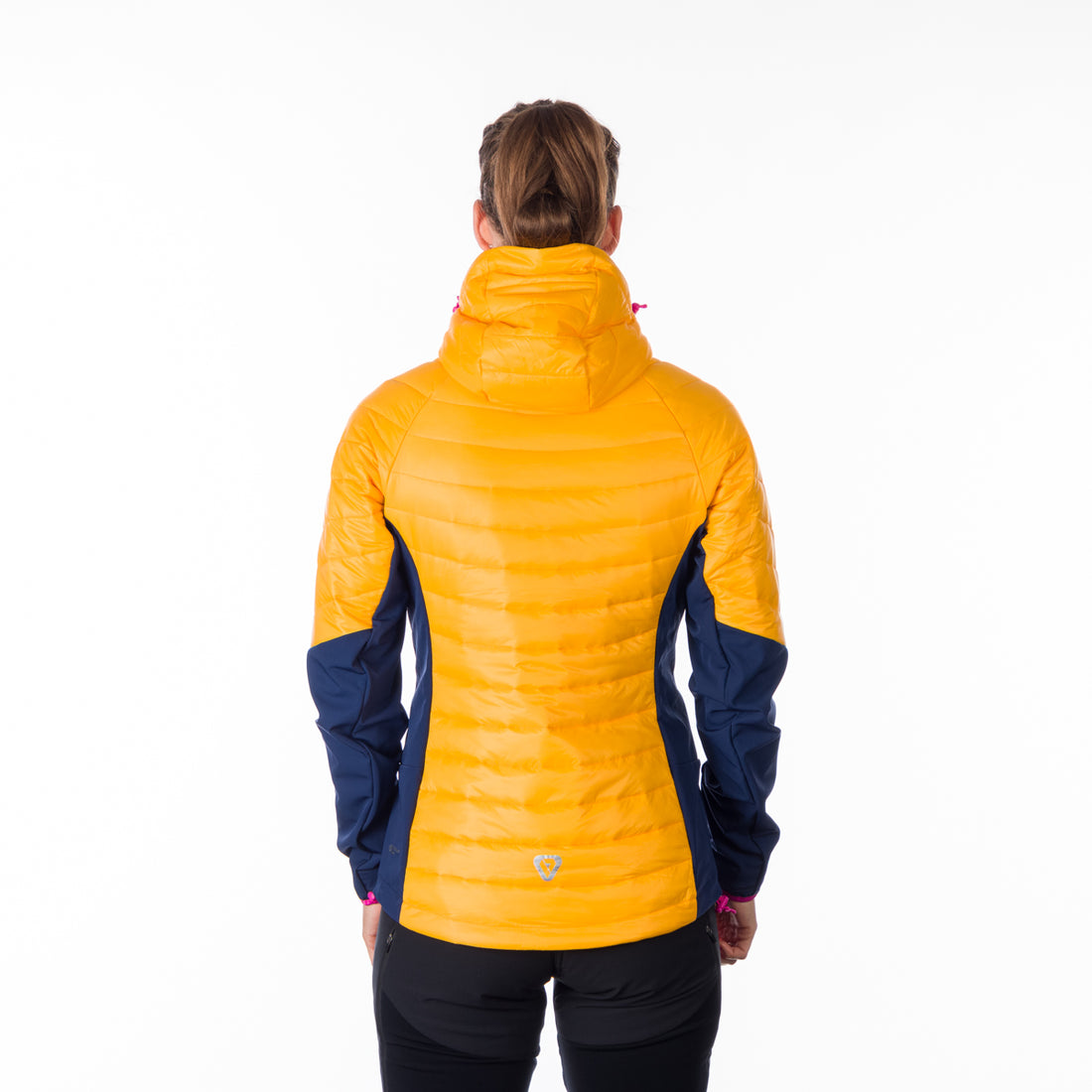 BU-6110SKP women's active ski-touring softshell hybrid jacket padded Primaloft Gold OPALENA