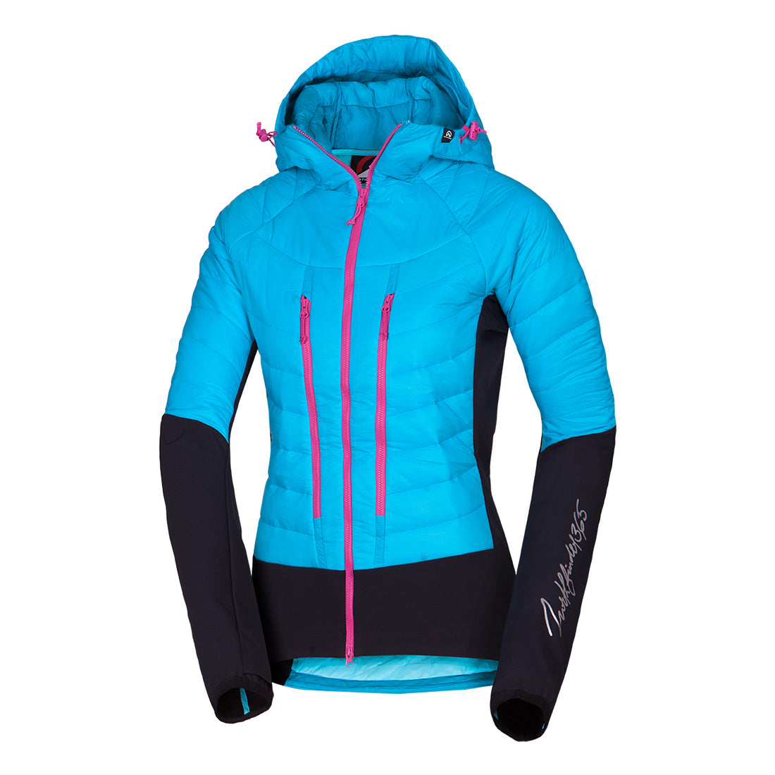 BU-6110SKP women's active ski-touring softshell hybrid jacket padded Primaloft Gold OPALENA