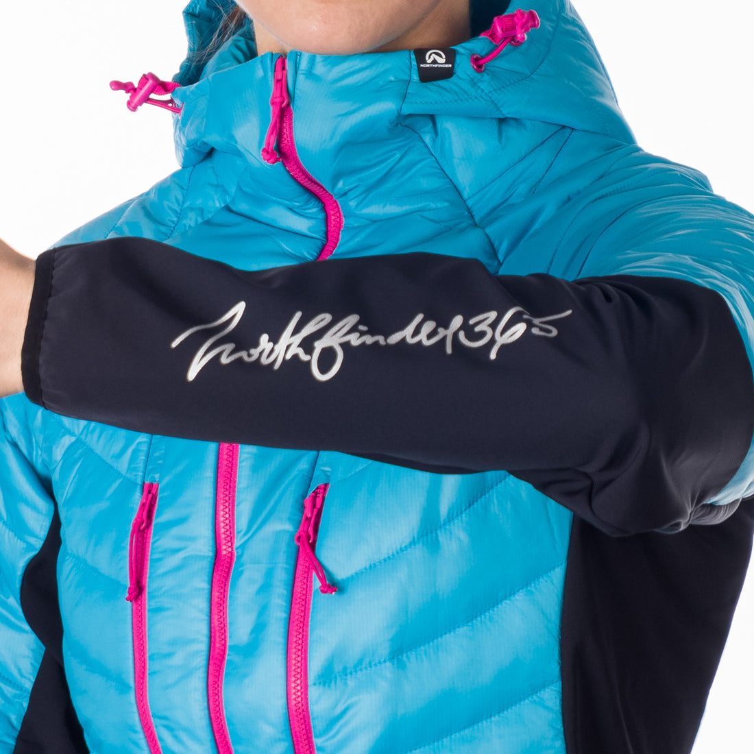 BU-6110SKP women's active ski-touring softshell hybrid jacket padded Primaloft Gold OPALENA