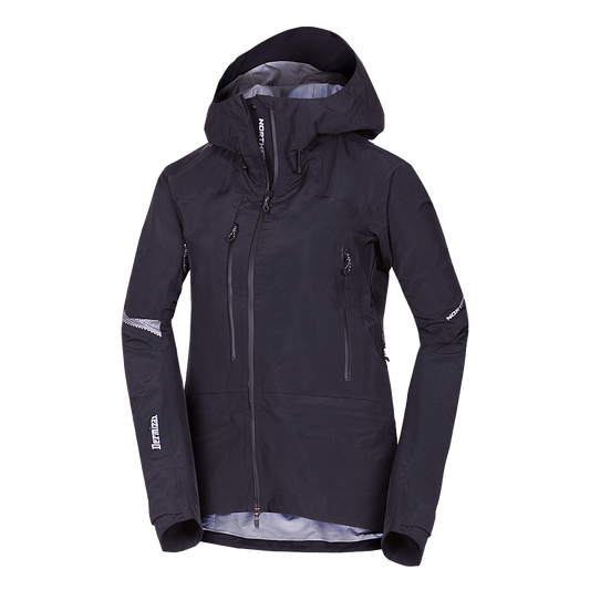 BU-6112SKP women's ski-touring technical hardshell jacket Dermizax™EV MURANSKA