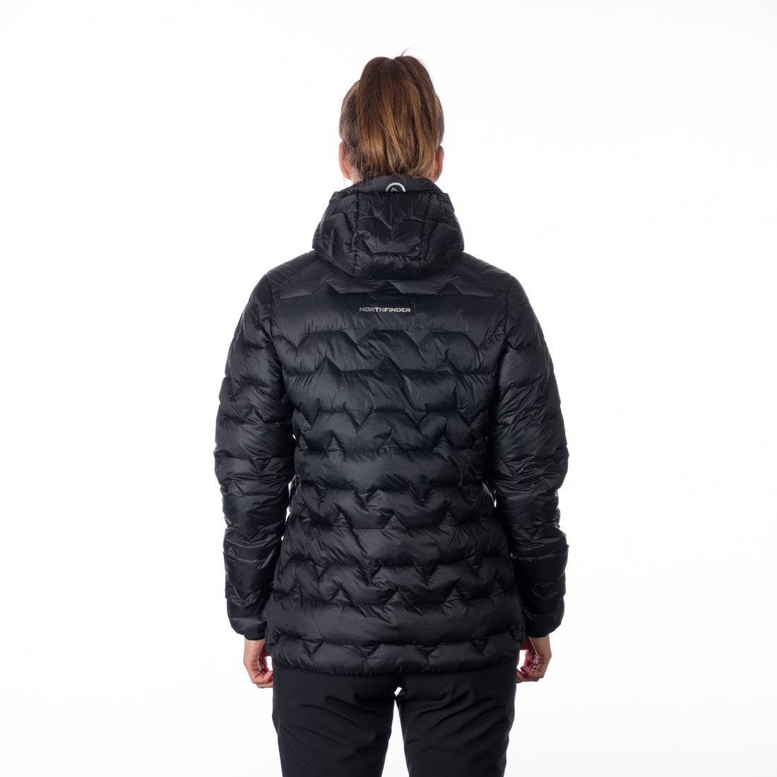BU-6132OR women's outdoor like down jacket insulated ELMA