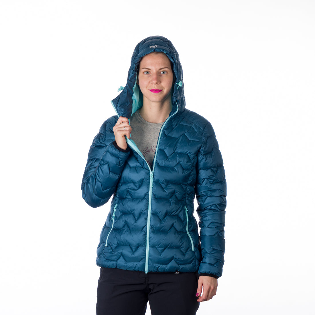 BU-6132OR women's outdoor like down jacket insulated ELMA