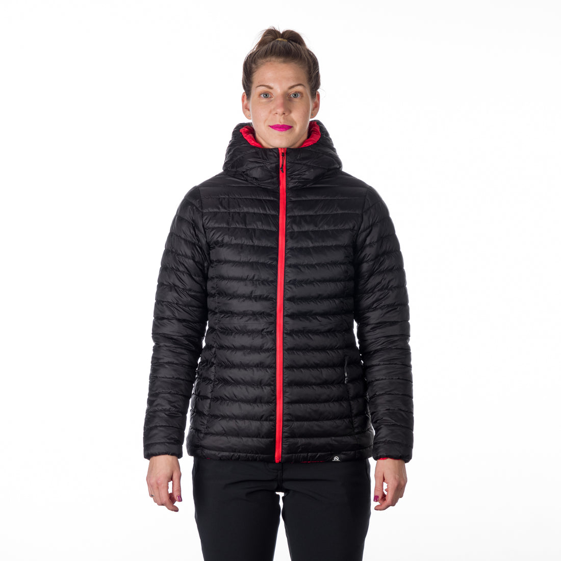 BU-6134OR women's insulated reversible hoody jacket JANET