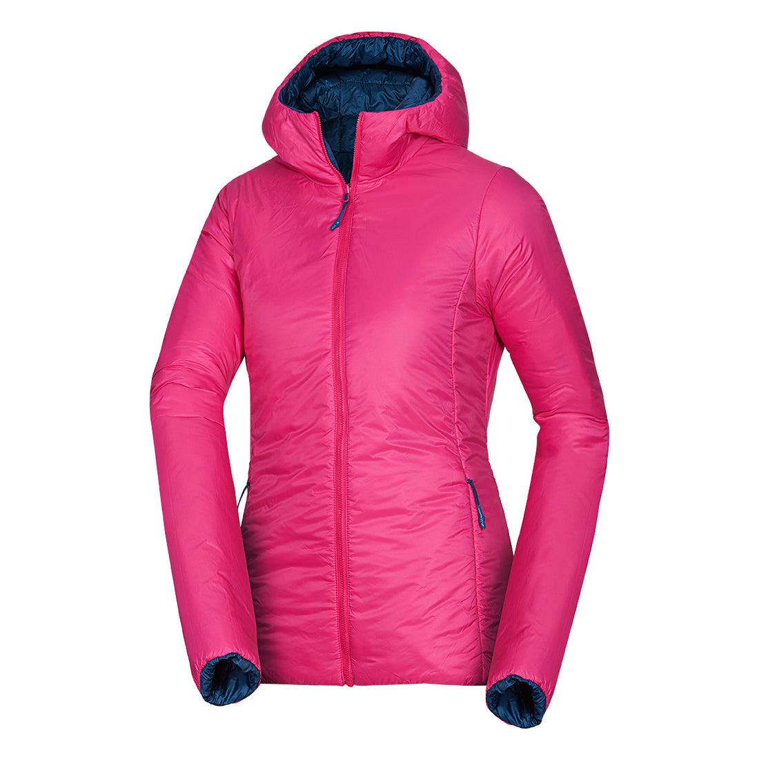 BU-6134OR women's insulated reversible hoody jacket JANET