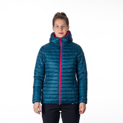 BU-6134OR women's insulated reversible hoody jacket JANET