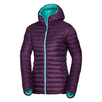 BU-6134OR women's insulated reversible hoody jacket JANET