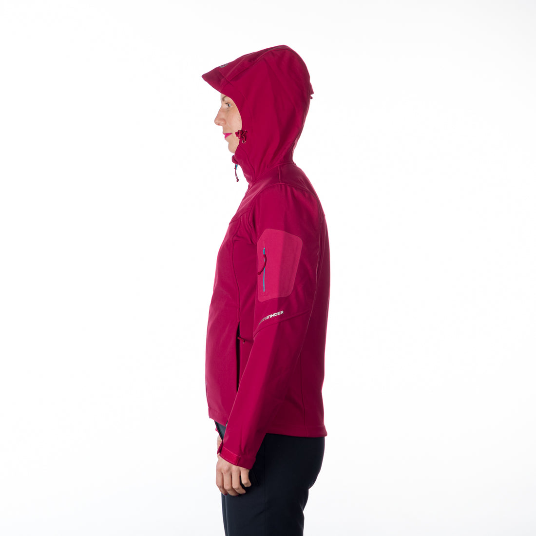 BU-6135OR women's travel elegant softshell jacket 3L JEANNE