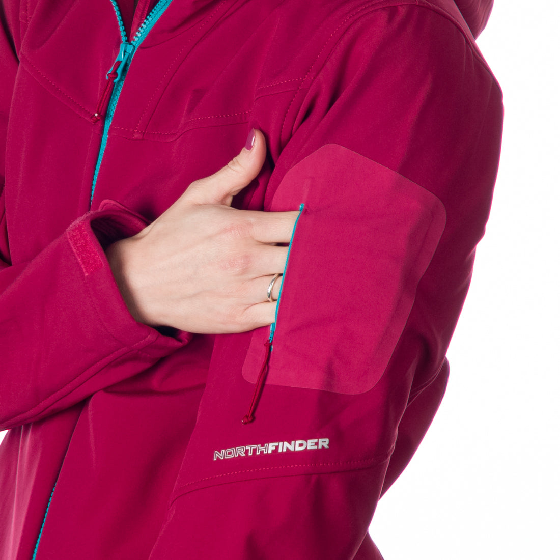 BU-6135OR women's travel elegant softshell jacket 3L JEANNE