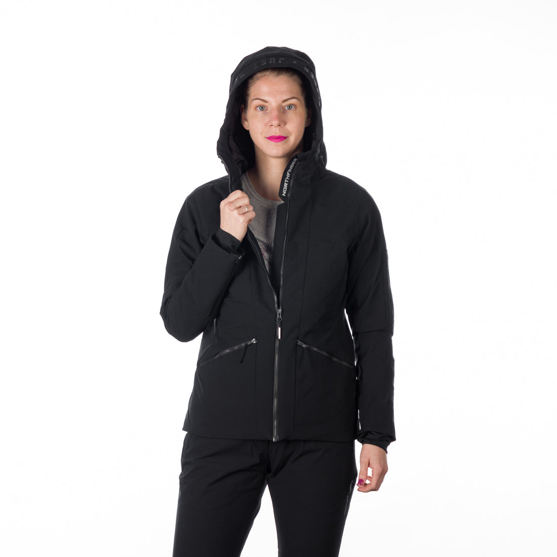 BU-6146SNW women ski insulated jacket MARJORIE