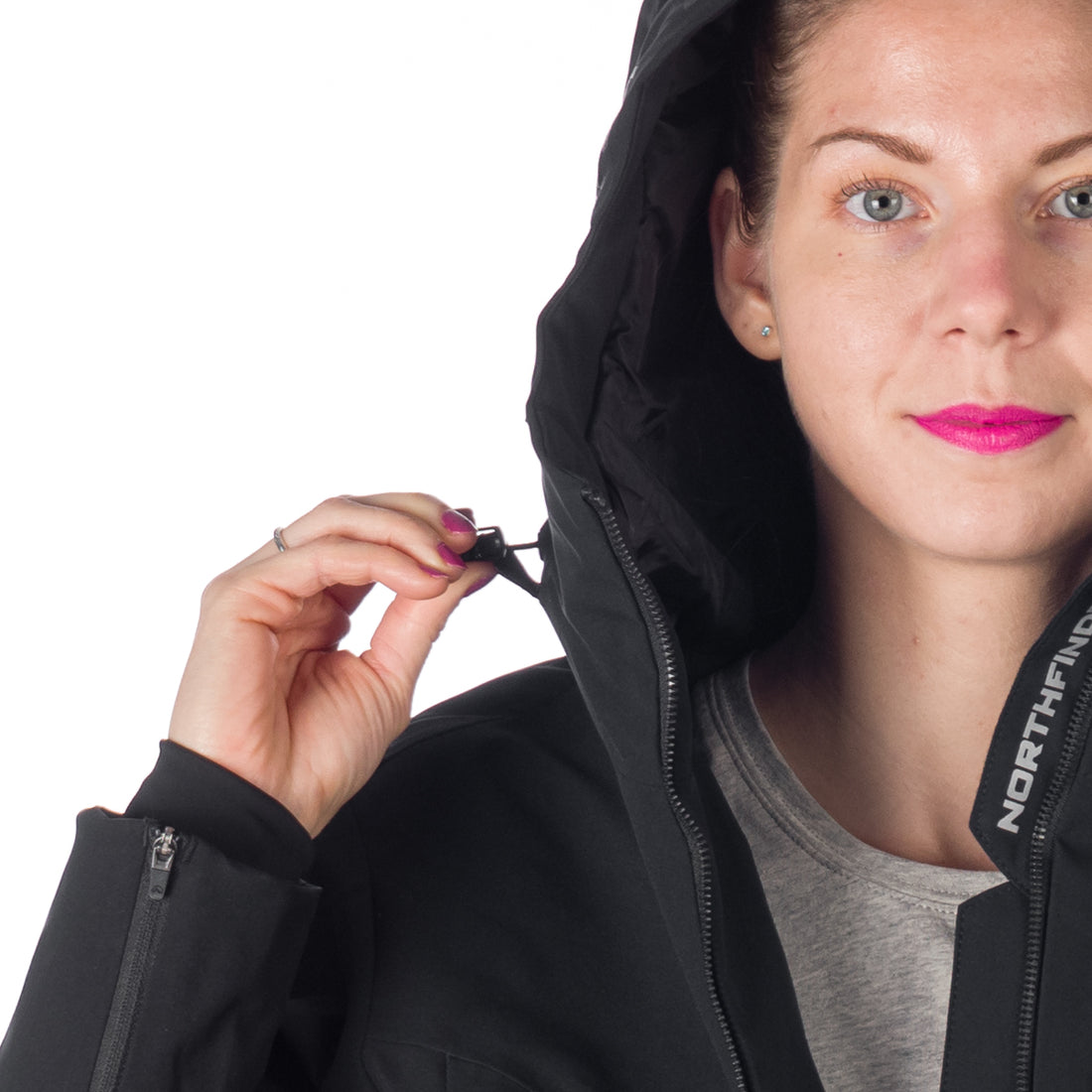 BU-6146SNW women ski insulated jacket MARJORIE
