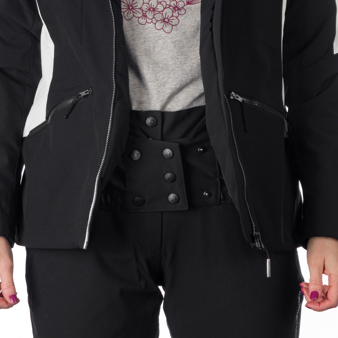 BU-6146SNW women ski insulated jacket MARJORIE